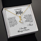 To My Beautiful Wife | The Day I Met You | Alluring Beauty Necklace