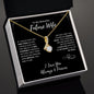 To My Beautiful Future Wife | Missing Piece | Alluring Beauty Necklace
