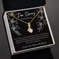I'm Sorry for Hurting You | Black | Alluring Beauty Necklace