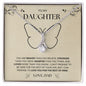 To My Daughter | Braver (Butterfly) | Alluring Beauty Necklacce
