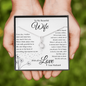 To My Beautiful Wife | You Are at the Heart of Everything | Alluring Beauty Necklace