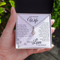 To My Beautiful Wife | You Are at the Heart of Everything | Alluring Beauty Necklace