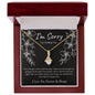 I'm Sorry for Hurting You | Black | Alluring Beauty Necklace