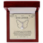 To My Daughter | Braver (Butterfly) | Alluring Beauty Necklacce