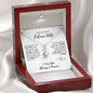 To My Beautiful Future Wife | If I Could Give You | Alluring Beauty Necklace