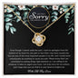 I Am Truly Sorry For Hurting You | Find it in Your Heart | Love Knot Necklace