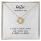 Bestie | Because of You | Love Knot Necklace