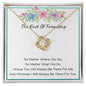 The Knot of Friendship | Love Knot Necklace