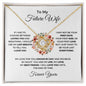To My Future Wife | My Love For You Grows | Love Knot Necklace