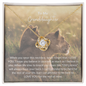 To My Granddaughter | This Old Lioness | Love Knot Necklace