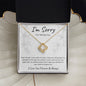(Almost Sold Out!) I'm Sorry for Hurting You | Love Knot Necklace