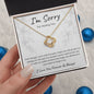 (Almost Sold Out!) I'm Sorry for Hurting You | Love Knot Necklace