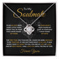To My Soulmate | I'm so in Love | Love Knot Necklace