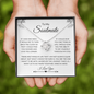 To My Soulmate | If I Had One Wish | Love Knot Necklace