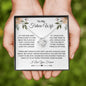 To My Future Wife | If I Had One Wish | Love Knot Necklace
