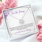 (Almost Sold Out!) I'm So Sorry | Never Want to Hurt You | Love Knot Necklace