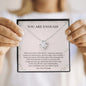 Best Friend | You Are Enough | Love Knot Necklace