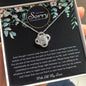 I Am Truly Sorry For Hurting You | Find it in Your Heart | Love Knot Necklace