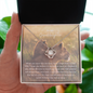 To My Granddaughter | This Old Lioness | Love Knot Necklace