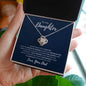 To My Daughter | Never Forget | Love Knot Necklace