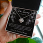 (Almost Sold Out!) I'm Sorry for Hurting You | Black | Love Knot Necklace