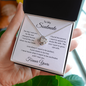 To My Soulmate | I Found The One My Soul Loves | Love Knot Necklace