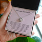 Best Friend | You Are Enough | Love Knot Necklace