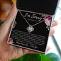 I'm Sorry For Hurting You| Turn Back the Clock | Love Knot Necklace