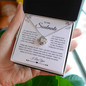 To My Soulmate | If I Had One Wish | Love Knot Necklace