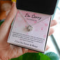 I'm Sorry | Never Want to Hurt You (Pink) | Love Knot Necklace