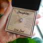To My Beautiful Daughter | If I Had To Choose | Love Knot Necklace