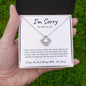 I'm Sorry For Hurting You | I Made a Big Mistake | Love knot Necklace