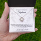 Personalized I'm Sorry For Hurting You | Love Knot Necklace