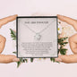 Best Friend | You Are Enough | Love Knot Necklace