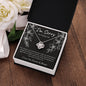 (Almost Sold Out!) I'm Sorry for Hurting You | Black | Love Knot Necklace