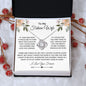 To My Future Wife | If I Had One Wish | Love Knot Necklace