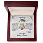 To My Beautiful Wife | The Day I Met You | Love Knot Necklace