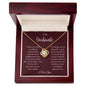 To My Soulmate | Remember Whose Queen You Are | Love Knot Necklace