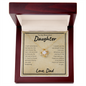To My Beautiful Daughter | If I Had To Choose | Love Knot Necklace