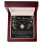 (Almost Sold Out!) I'm Sorry for Hurting You | Black | Love Knot Necklace