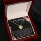I'm Sorry For Hurting You| Turn Back the Clock | Love Knot Necklace