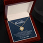 To My Daughter | Never Forget | Love Knot Necklace
