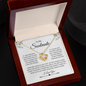 To My Soulmate | If I Had One Wish | Love Knot Necklace