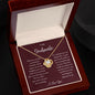 To My Soulmate | Remember Whose Queen You Are | Love Knot Necklace