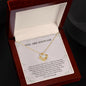 Best Friend | You Are Enough | Love Knot Necklace