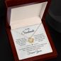 To My Soulmate | The Day I Met You My Life Changed | Love Knot Necklace