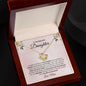 To My Beautiful Daughter | I Closed My Eyes | Love Knot Necklace