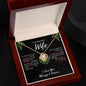 To My Beautiful Wife | Missing Piece | Love Knot Necklace