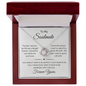 To My Soulmate | The Day I Met You My Life Changed | Love Knot Necklace