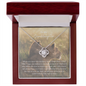 To My Granddaughter | This Old Lioness | Love Knot Necklace